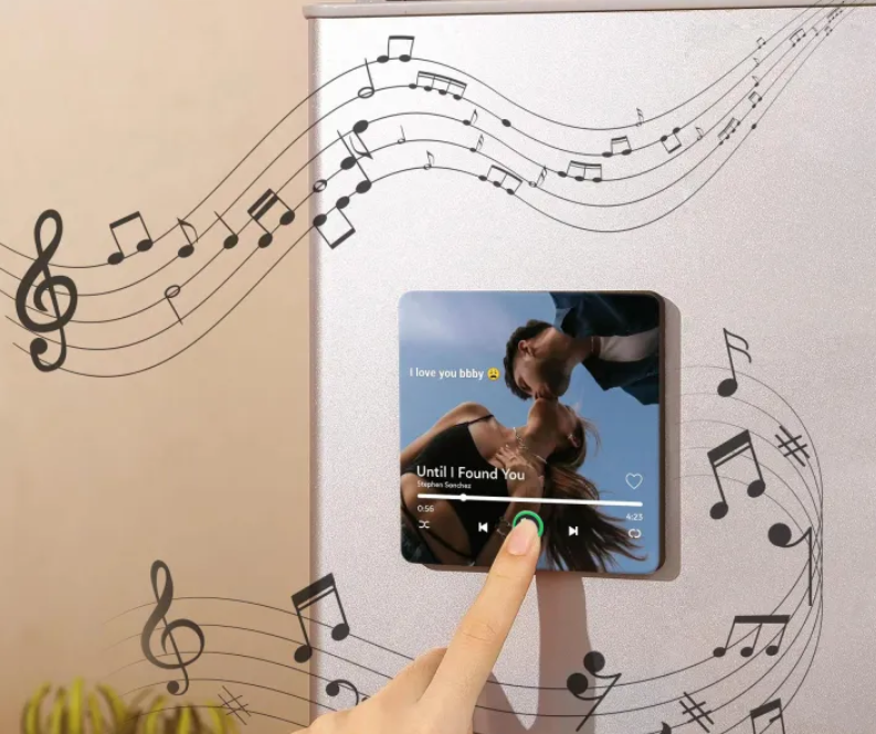 Kişiye Özel Fotoğraflı Müzik Çalar Magnet