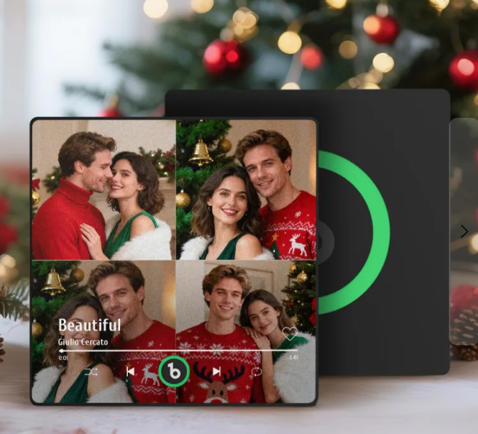 Kişiye Özel Fotoğraflı Müzik Çalar Magnet