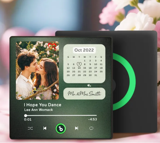 Kişiye Özel Fotoğraflı Müzik Çalar Magnet